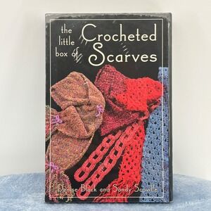 Little Box of Crocheted Scarves by Denise Black and Sandy Scoville Sealed